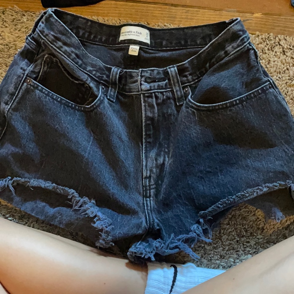 Abercrombie Black Shorts